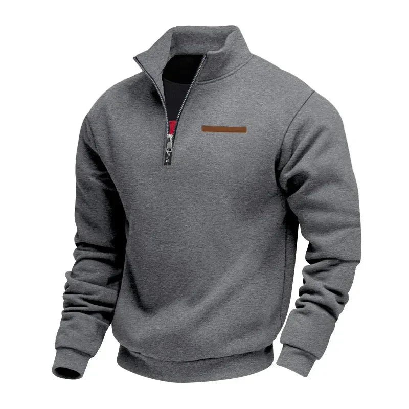 Lorenza - Herre fleece sweatshirt med afslappet pasform