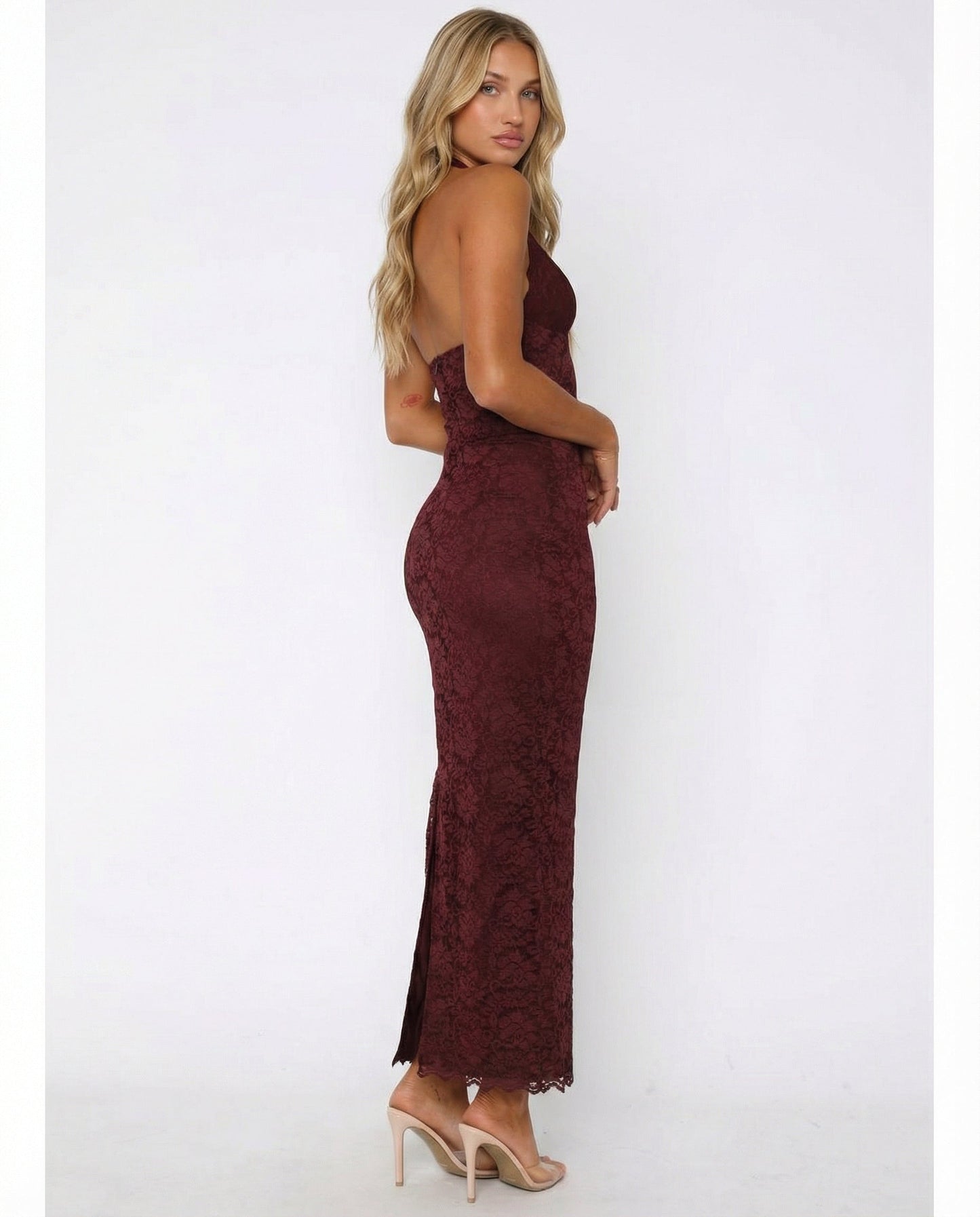Rocío™ | Vestido Maxi de Encaje