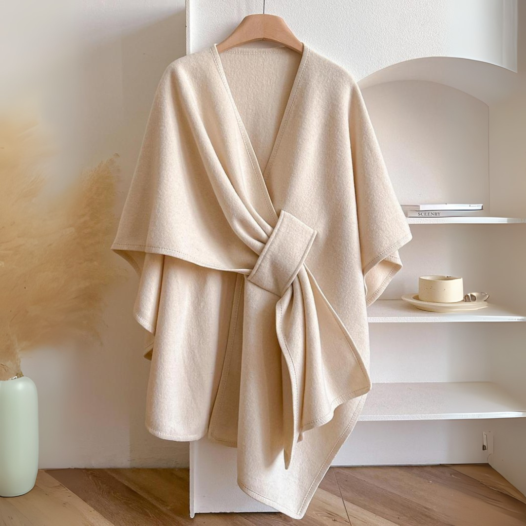 Blanca | Luksus Fleece Wrap Sjal