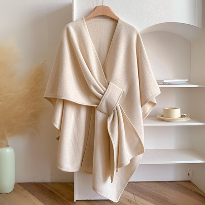 Blanca | Luksus Fleece Wrap Sjal