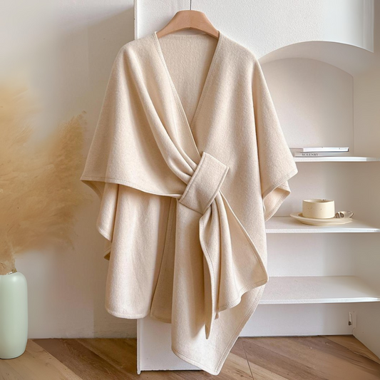 Blanca | Luksus Fleece Wrap Sjal
