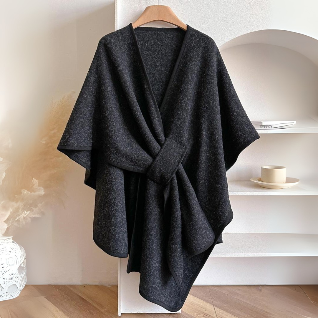 Blanca | Luksus Fleece Wrap Sjal