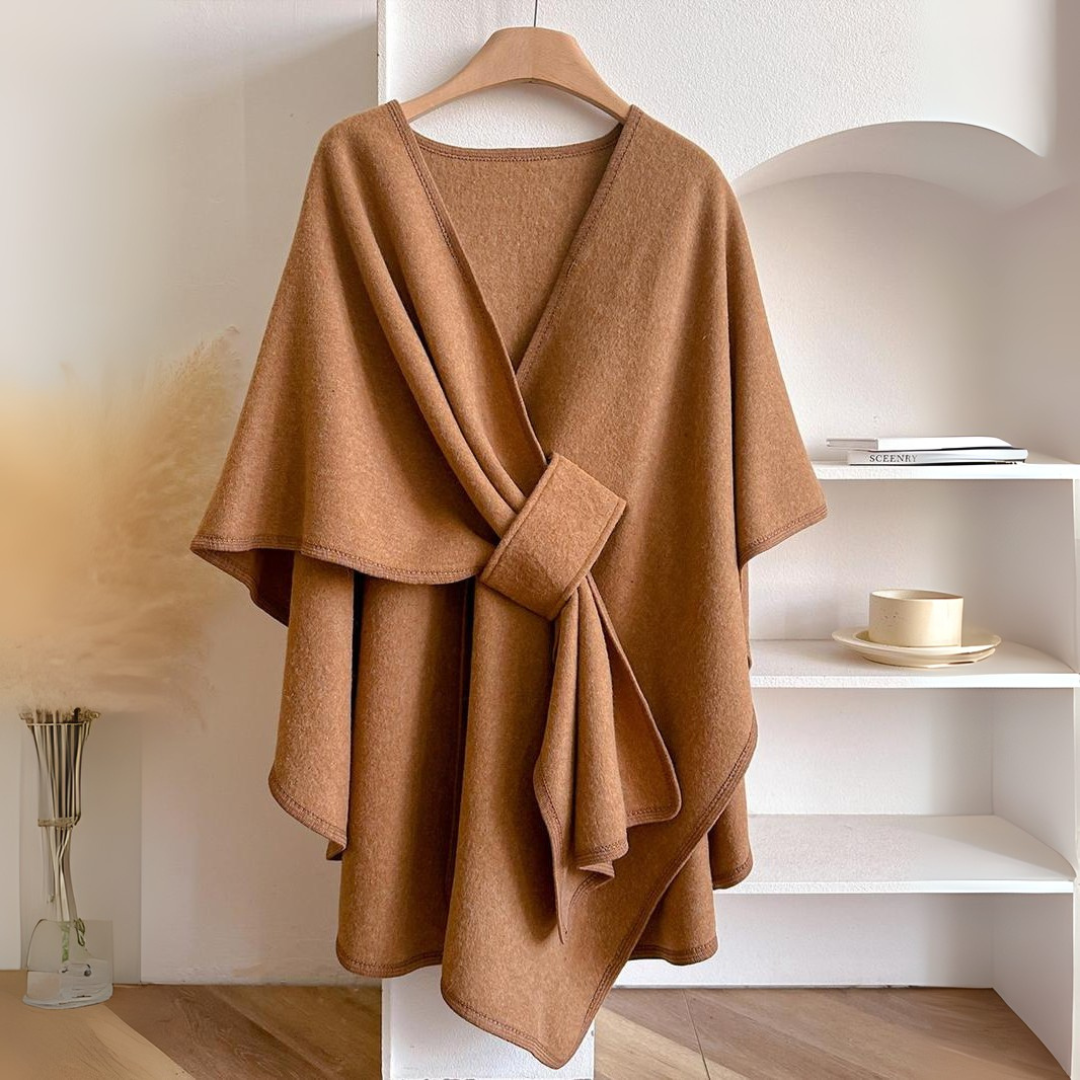 Blanca | Luksus Fleece Wrap Sjal