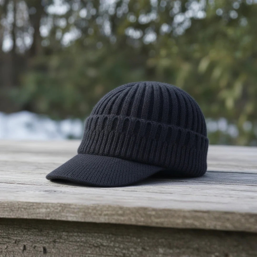 Fjordwarm – Skandinavisk Vinterhue Med Høreværn (unisex, én størrelse passer alle)