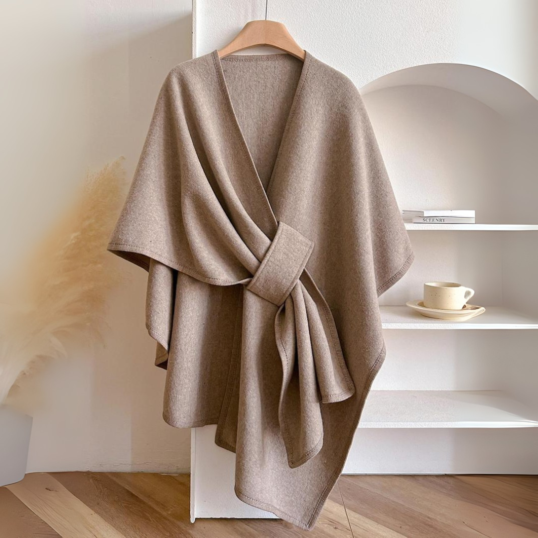 Blanca | Luksus Fleece Wrap Sjal