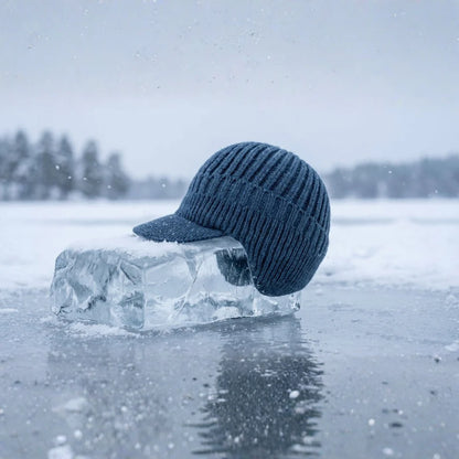 Fjordwarm – Skandinavisk Vinterhue Med Høreværn (unisex, én størrelse passer alle)