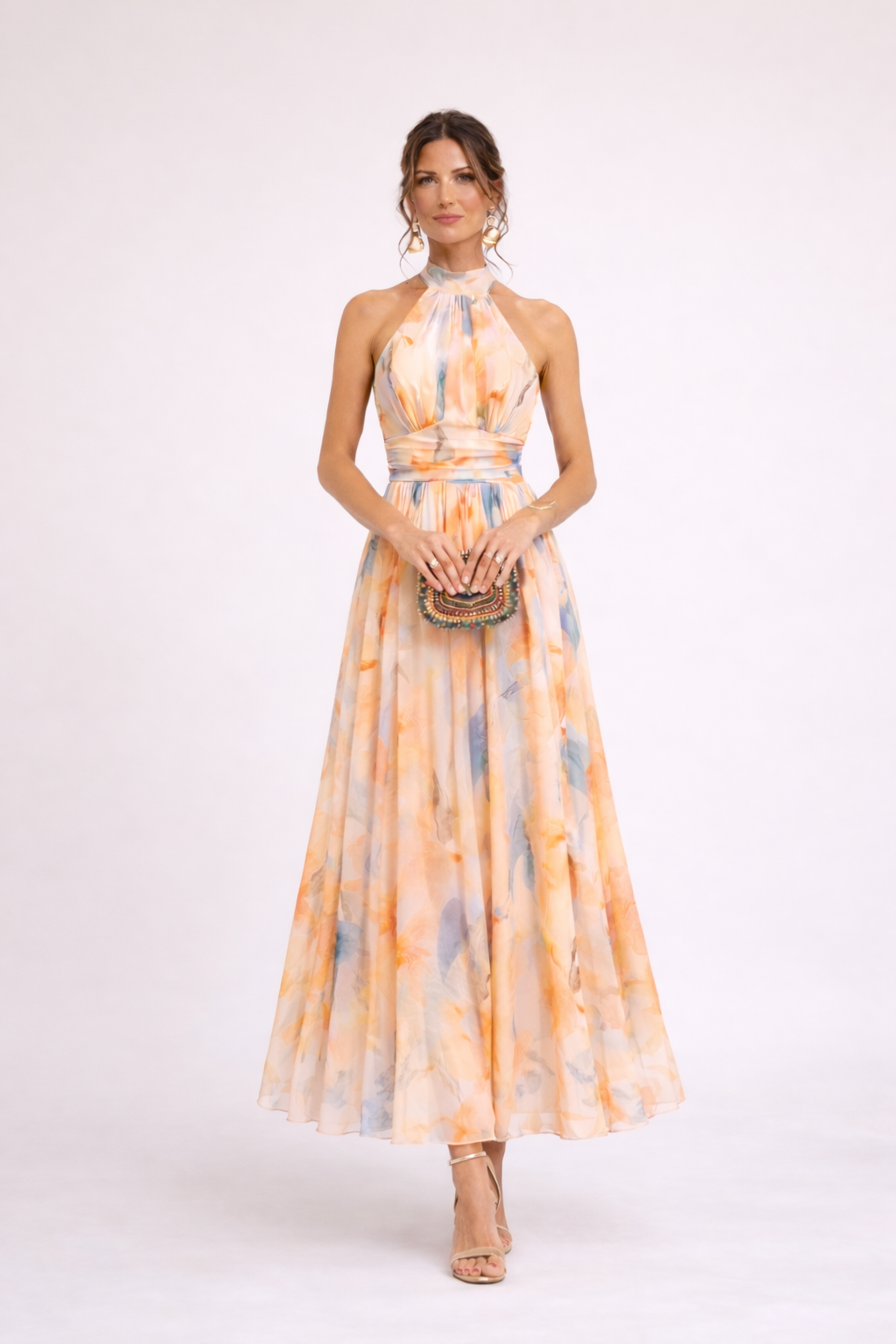 Valentina™ | Vestido halter elegante