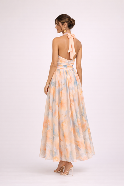 Valentina™ | Vestido halter elegante