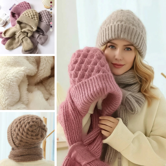 Fleece | Foret Og Vindtæt Hue Og Halstørklæde