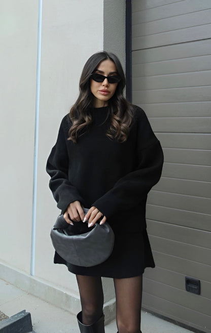 María™ Striksæt – sweater & nederdel