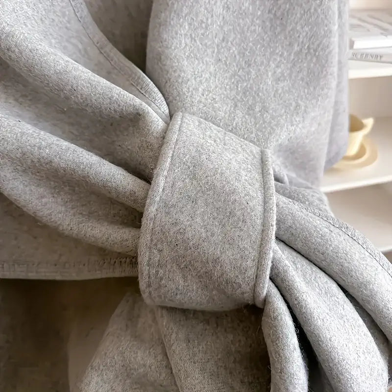 Blanca | Luksus Fleece Wrap Sjal