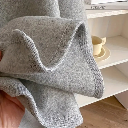Blanca | Luksus Fleece Wrap Sjal
