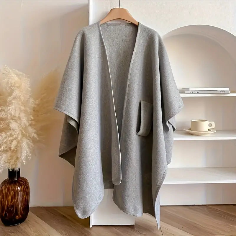 Blanca | Luksus Fleece Wrap Sjal