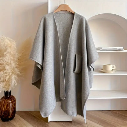 Blanca | Luksus Fleece Wrap Sjal