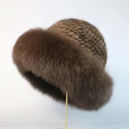 Nivara – Elegant Hat Fremstillet Af Naturlig Minkpels