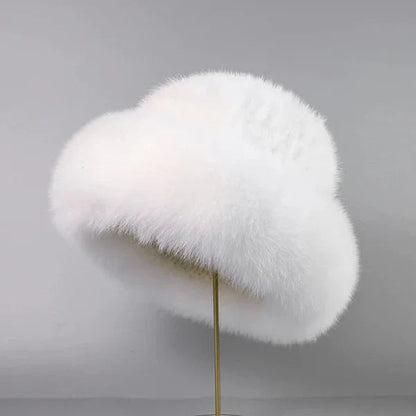 Nivara – Elegant Hat Fremstillet Af Naturlig Minkpels