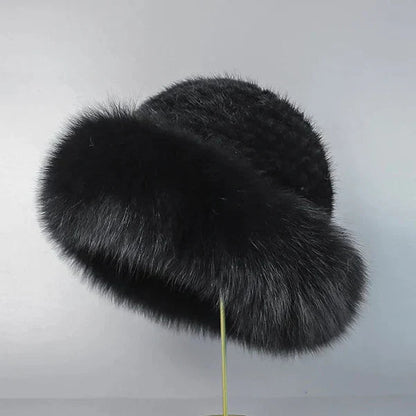 Nivara – Elegant Hat Fremstillet Af Naturlig Minkpels