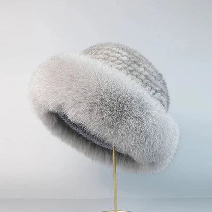 Nivara – Elegant Hat Fremstillet Af Naturlig Minkpels