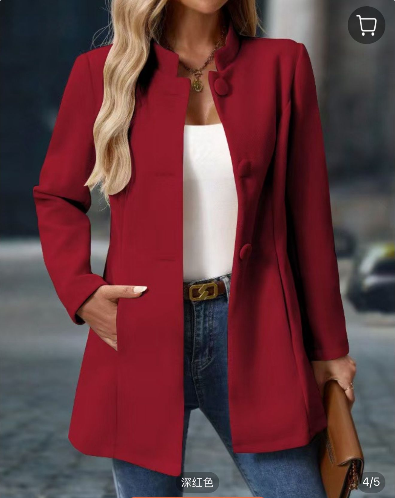 Trine - Tidløs Elegant Jakke