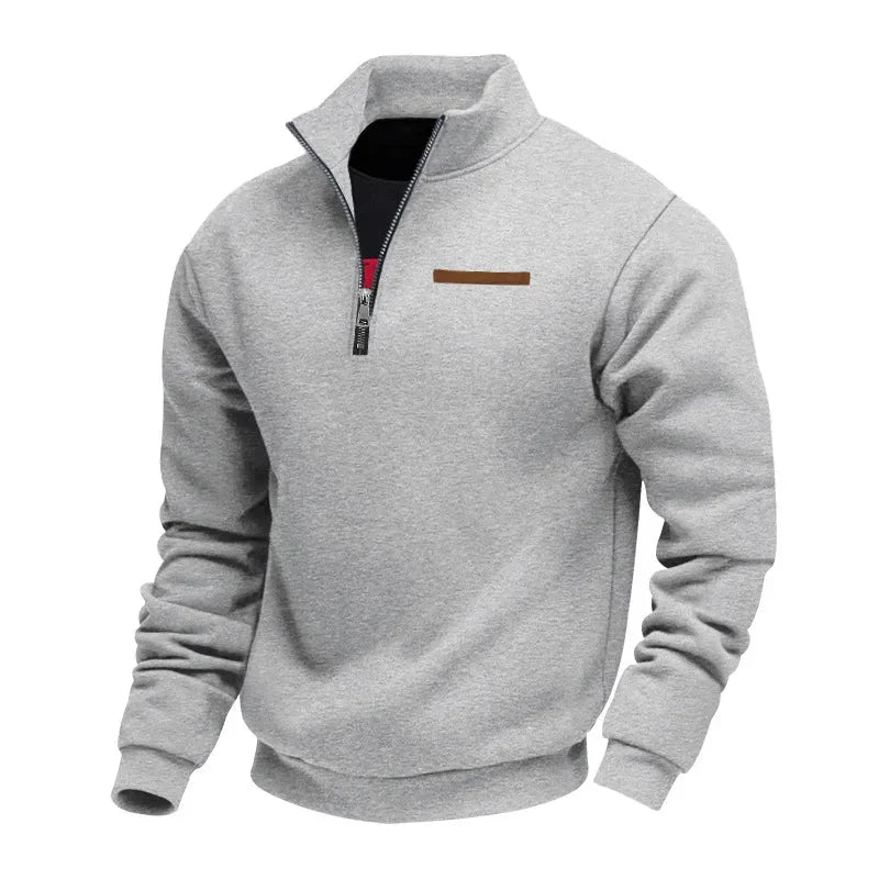 "Adrien™ – Afslappet sweatshirt i fleece