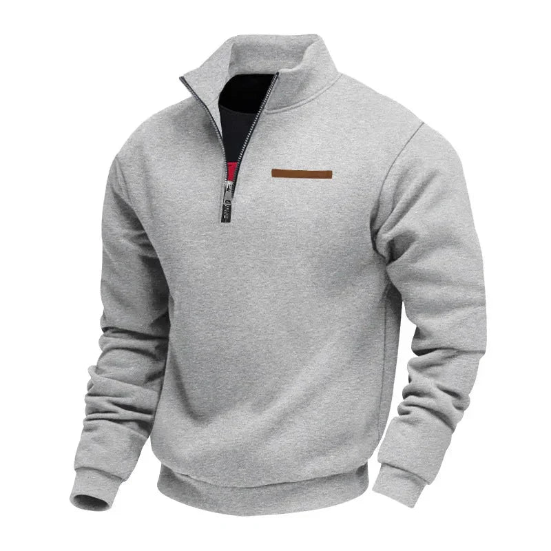 Lorenza - Herre fleece sweatshirt med afslappet pasform