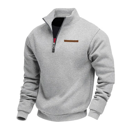 Lorenza - Herre fleece sweatshirt med afslappet pasform