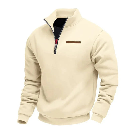 "Adrien™ – Afslappet sweatshirt i fleece