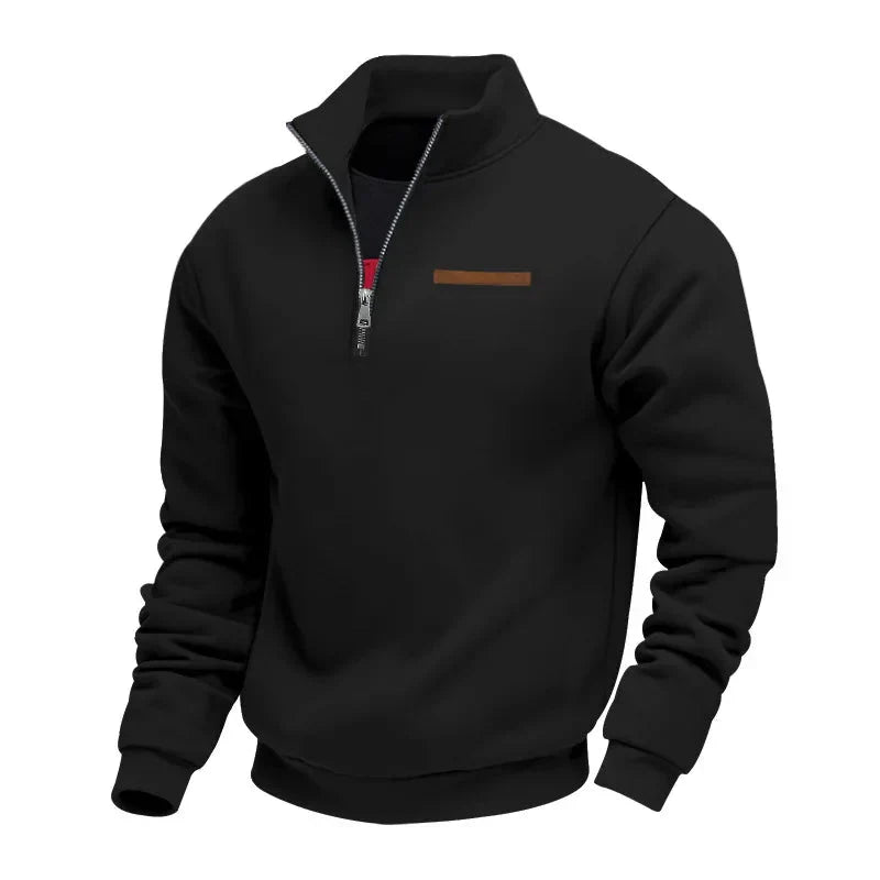 "Adrien™ – Afslappet sweatshirt i fleece