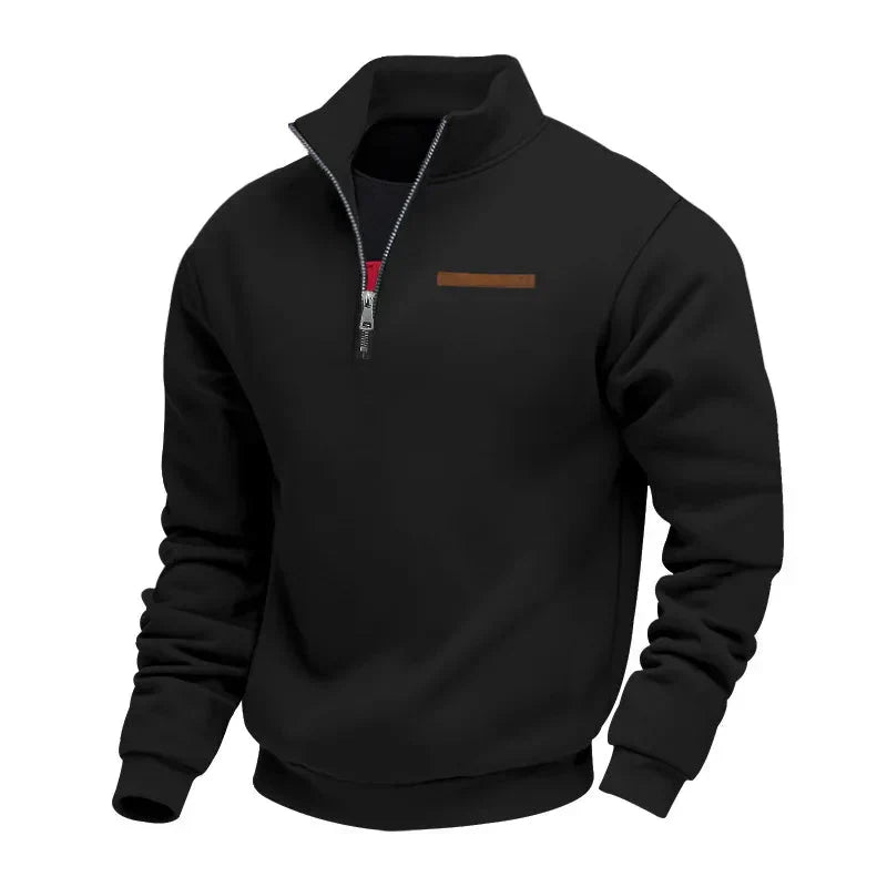 Lorenza - Herre fleece sweatshirt med afslappet pasform