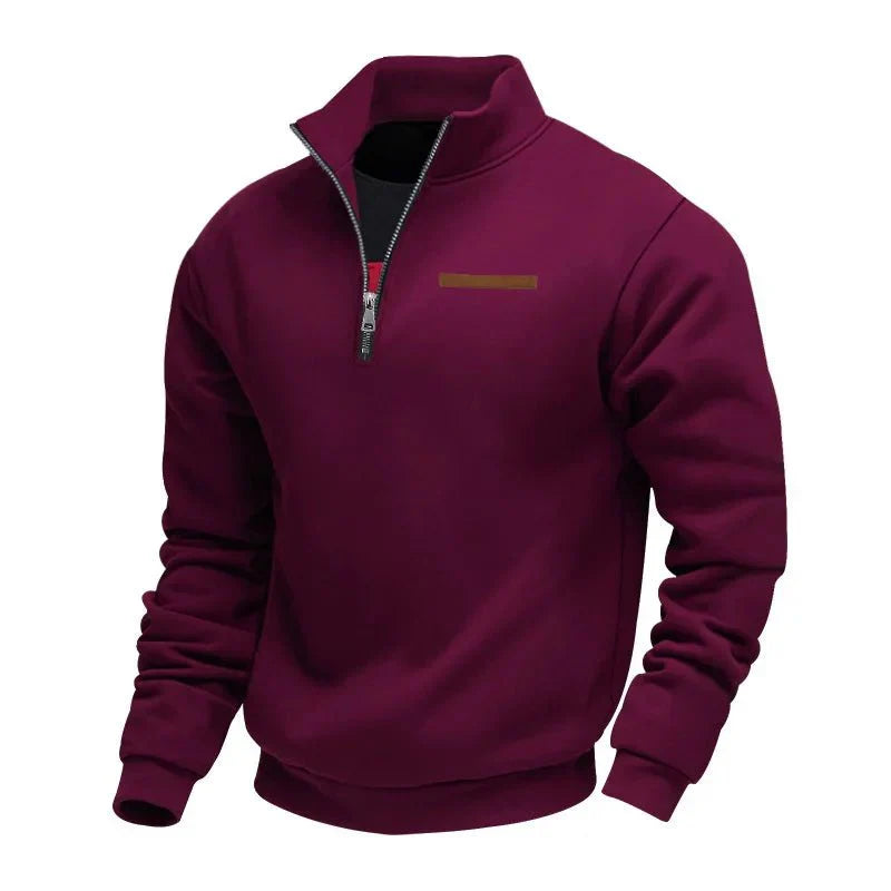"Adrien™ – Afslappet sweatshirt i fleece