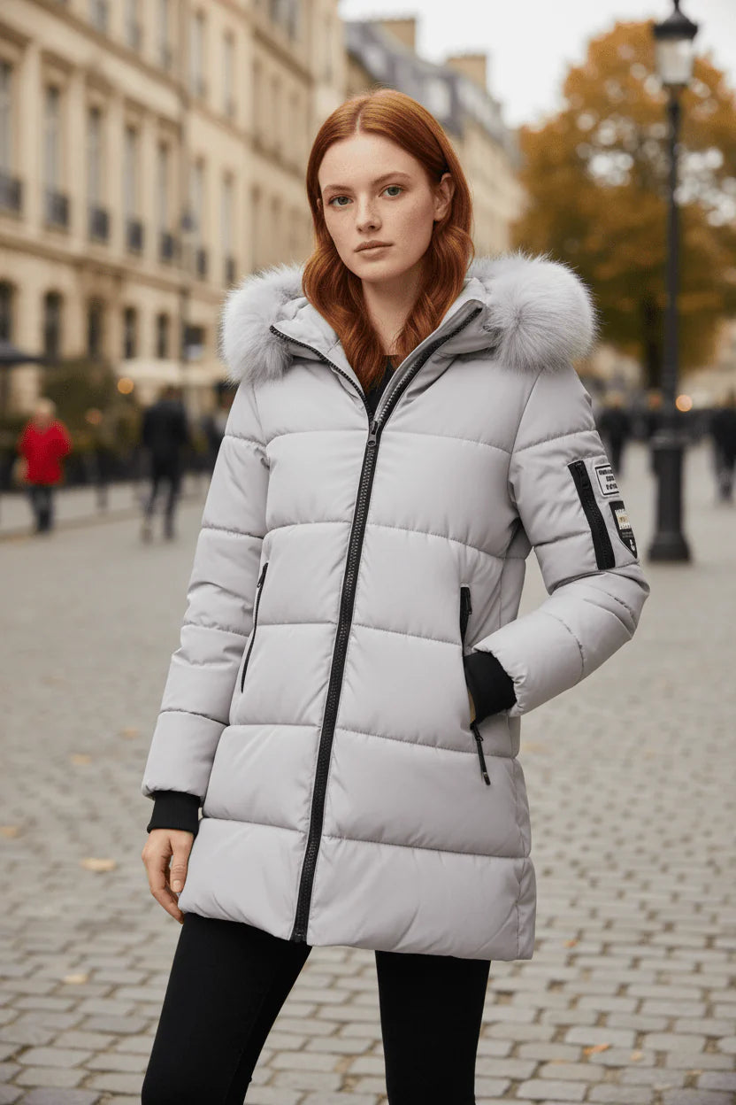 Riana - Puffer Vinterfrakke