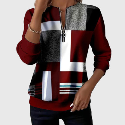 Zenovia – Afslappet og elegant sweatshirt