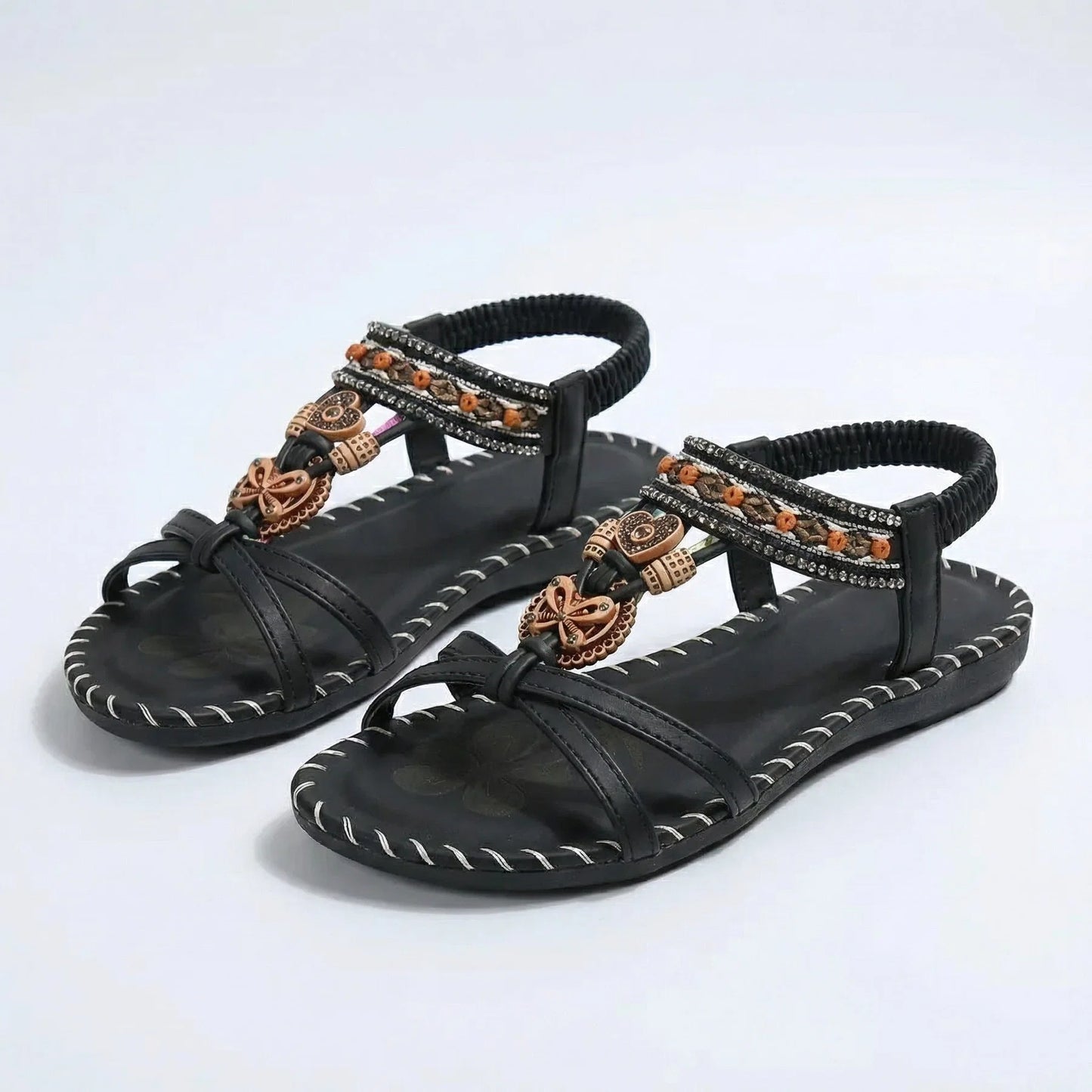 Nada | Sandaler i Ibiza-stil, der forener komfort og elegance
