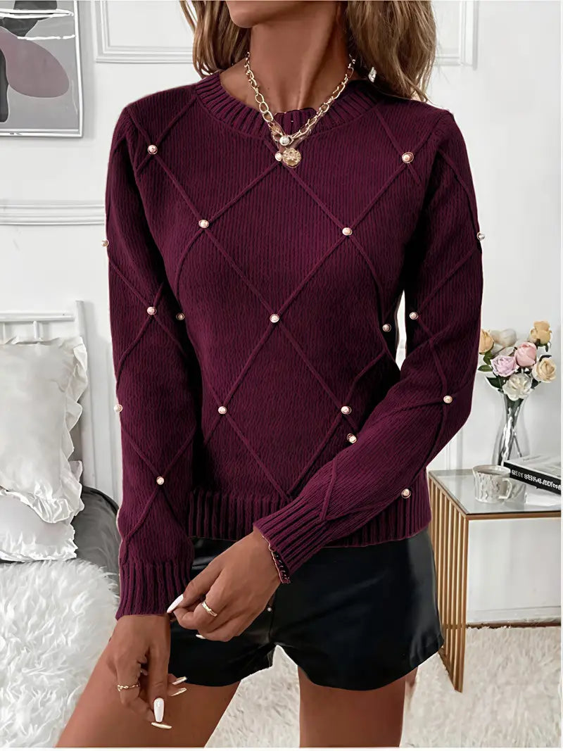 Sylvia - Elegant Afslappet Sweater