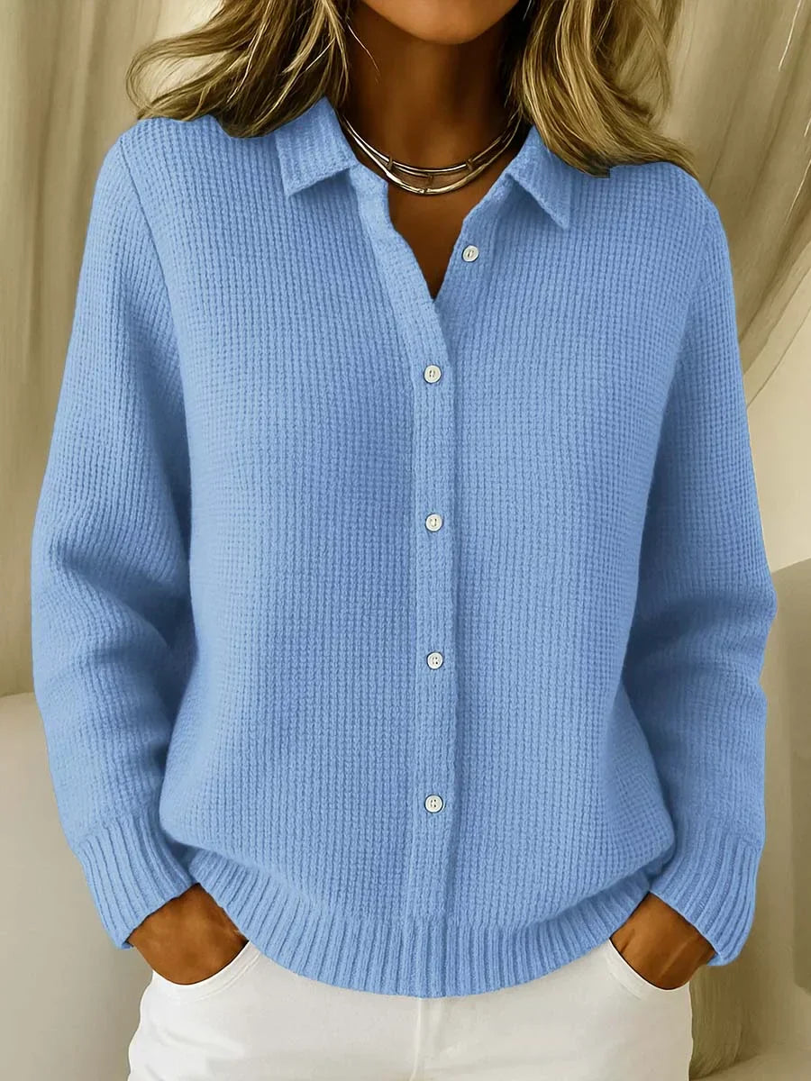 Maeve | Klassisk strikket cardigan med knapper