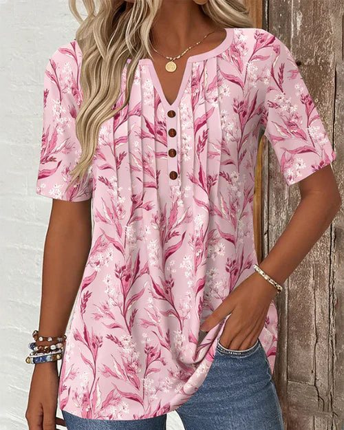 Mire | Bluse Med Blomsterprint