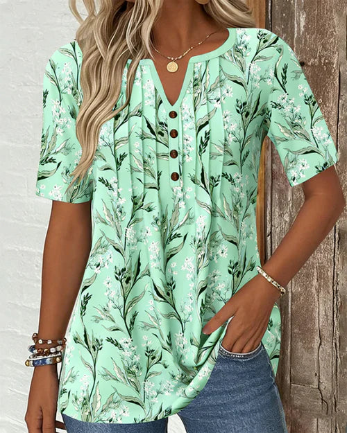 Mire | Bluse Med Blomsterprint