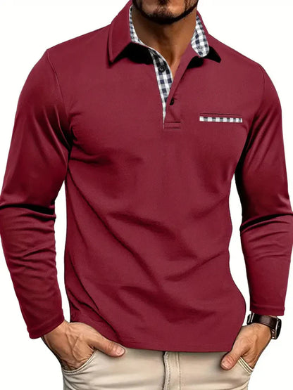 “Hugo™ – Langærmet polo