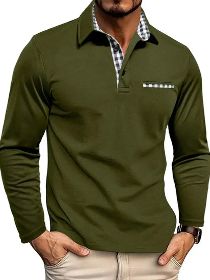 “Hugo™ – Langærmet polo