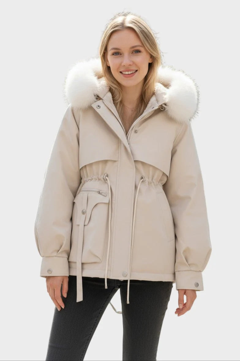 Valeria | Elegant Vinterjakke I Luksuriøst Design