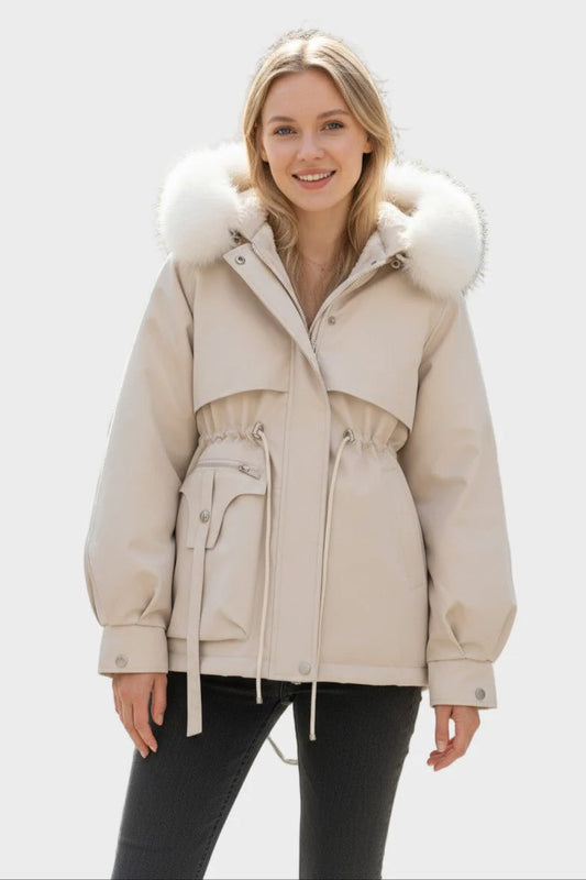 Valeria | Elegant Vinterjakke I Luksuriøst Design