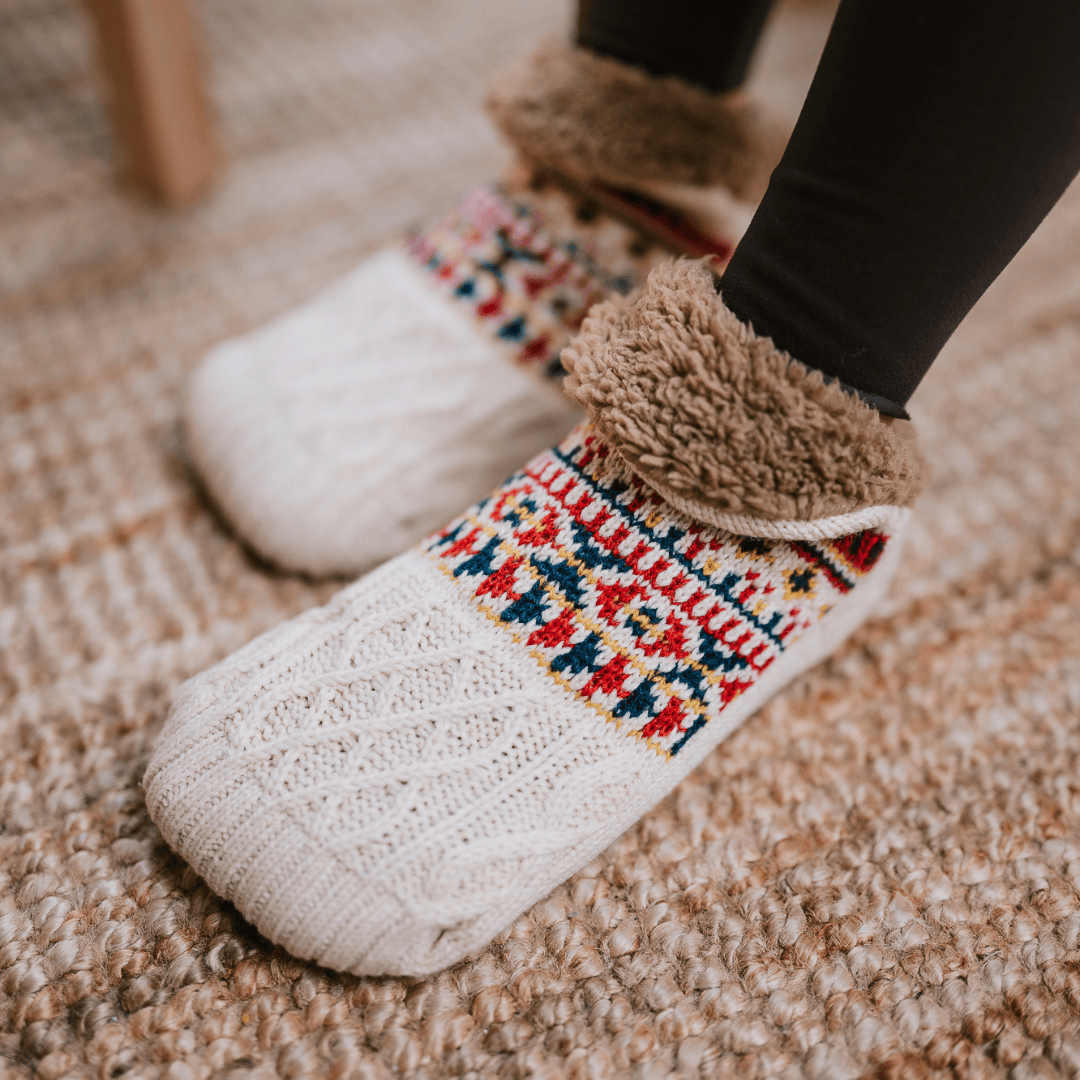 CozyFleece | Vintersokker (fleecefor)