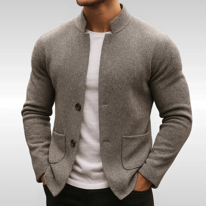 Leon – Cardigan med struktur