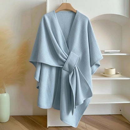 Blanca | Luksus Fleece Wrap Sjal