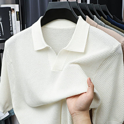 Carl | Prestige Strikket Poloshirt